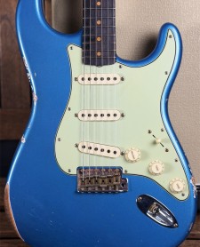 Fender Custom Shop 2024 Ltd Edition 63 Stratocaster Relic Aged Lake Placid Blue